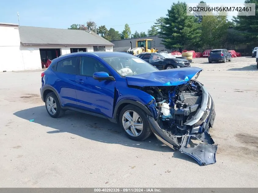 3CZRU6H56KM742461 2019 Honda Hr-V Ex