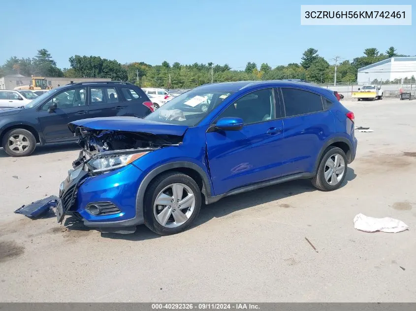 3CZRU6H56KM742461 2019 Honda Hr-V Ex