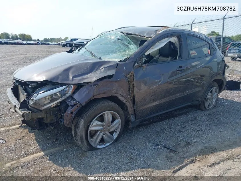 3CZRU6H78KM708782 2019 Honda Hr-V Ex-L