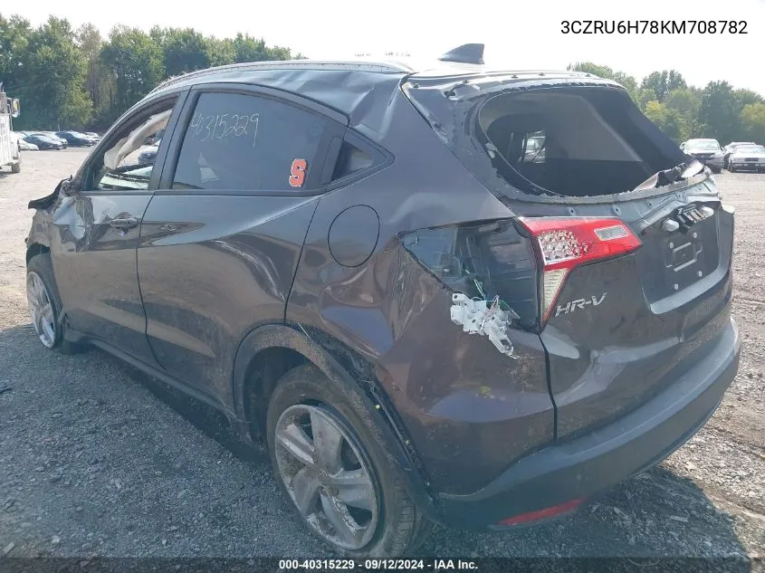 3CZRU6H78KM708782 2019 Honda Hr-V Ex-L