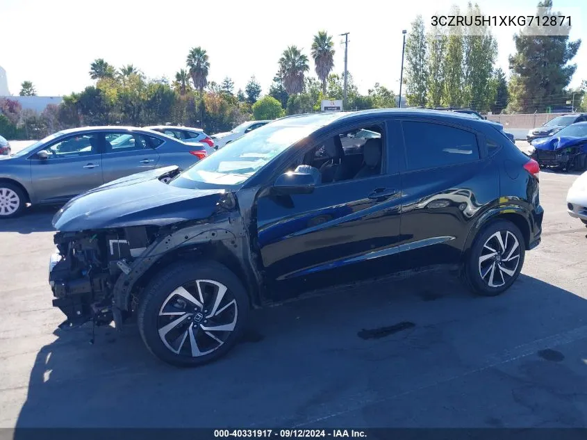 3CZRU5H1XKG712871 2019 Honda Hr-V Sport