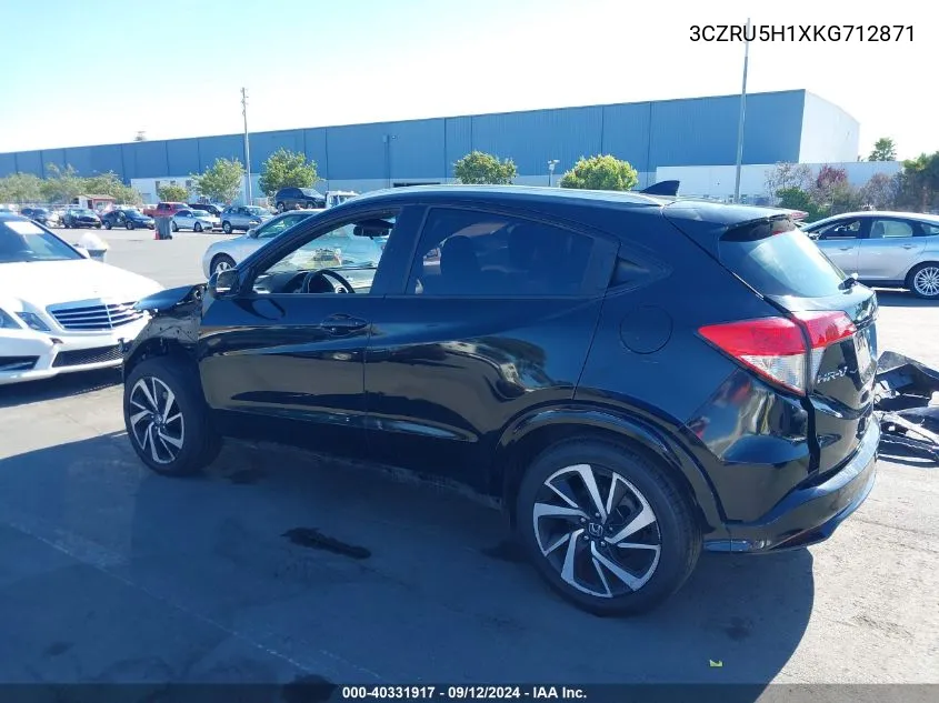 2019 Honda Hr-V Sport VIN: 3CZRU5H1XKG712871 Lot: 40331917