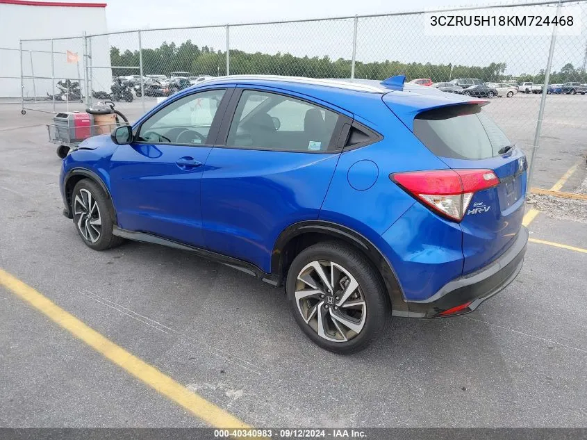 3CZRU5H18KM724468 2019 Honda Hr-V Sport