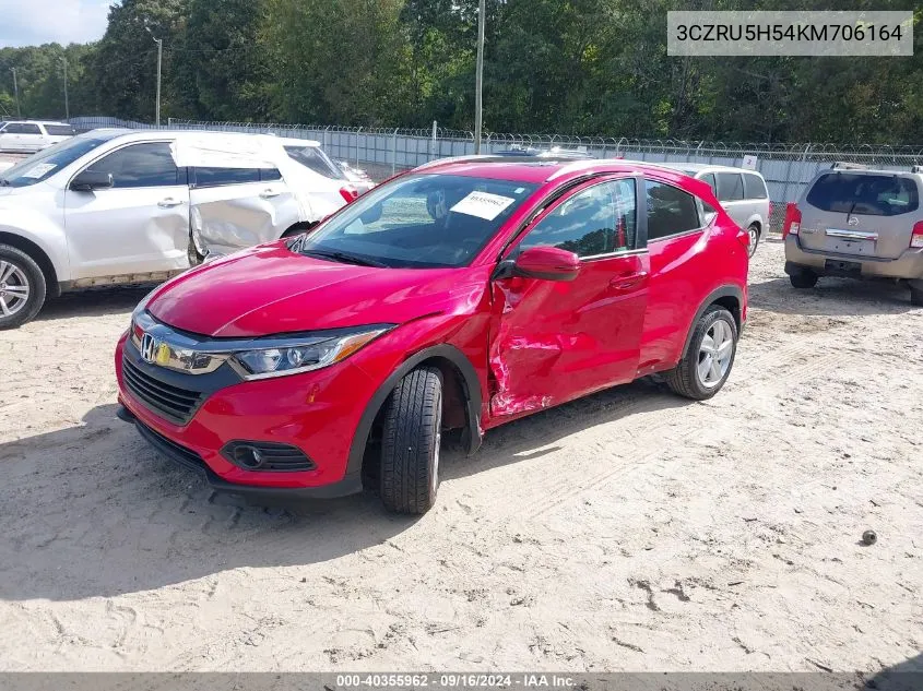 3CZRU5H54KM706164 2019 Honda Hr-V Ex