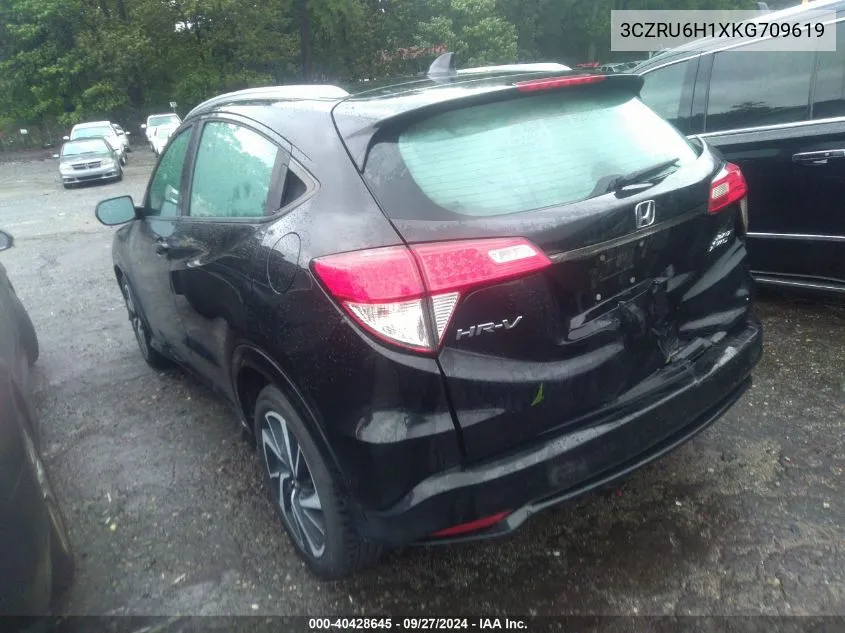 2019 Honda Hr-V Sport VIN: 3CZRU6H1XKG709619 Lot: 40428645