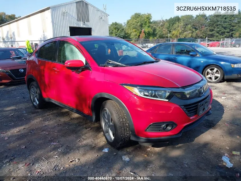 2019 Honda Hr-V Ex VIN: 3CZRU6H5XKM718535 Lot: 40448670