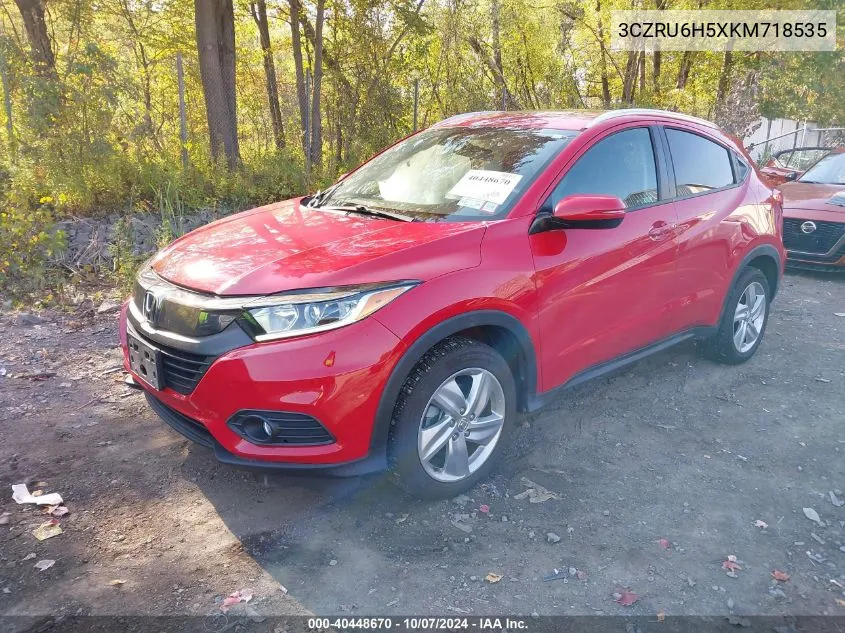 2019 Honda Hr-V Ex VIN: 3CZRU6H5XKM718535 Lot: 40448670