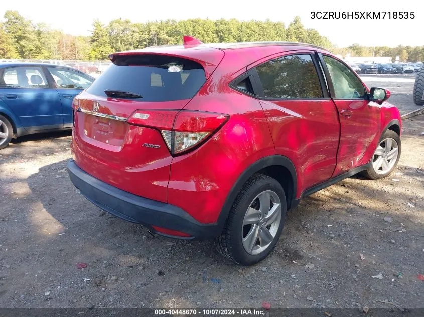 2019 Honda Hr-V Ex VIN: 3CZRU6H5XKM718535 Lot: 40448670