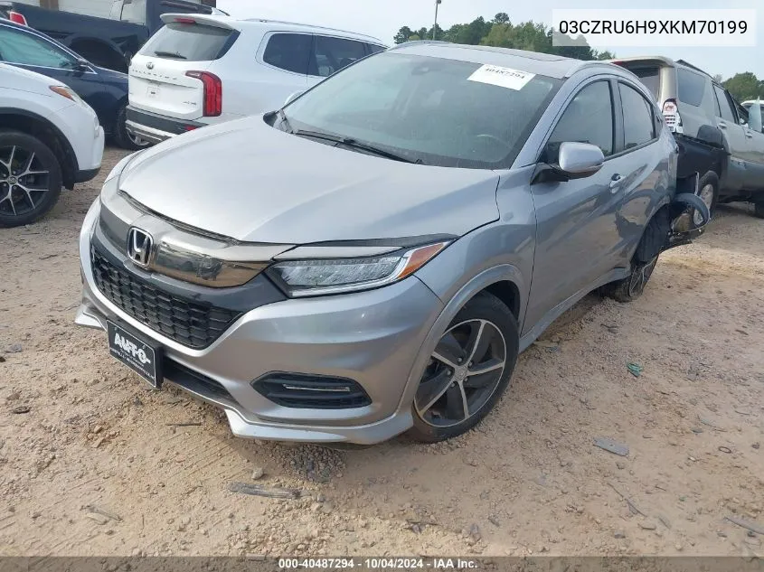 2019 Honda Hr-V Touring VIN: 03CZRU6H9XKM70199 Lot: 40487294