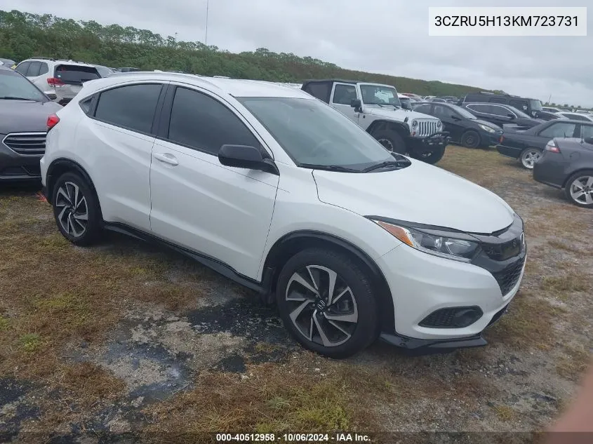 2019 Honda Hr-V Sport VIN: 3CZRU5H13KM723731 Lot: 40512958