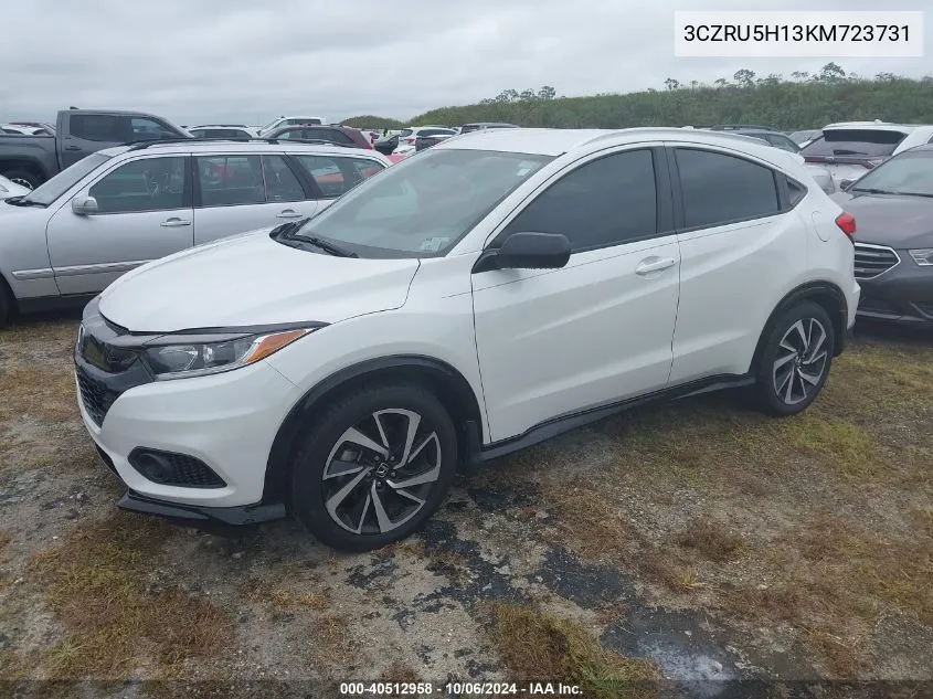 2019 Honda Hr-V Sport VIN: 3CZRU5H13KM723731 Lot: 40512958