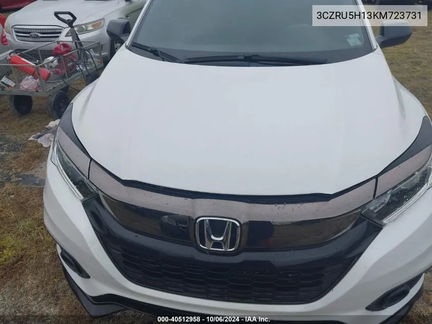 2019 Honda Hr-V Sport VIN: 3CZRU5H13KM723731 Lot: 40512958