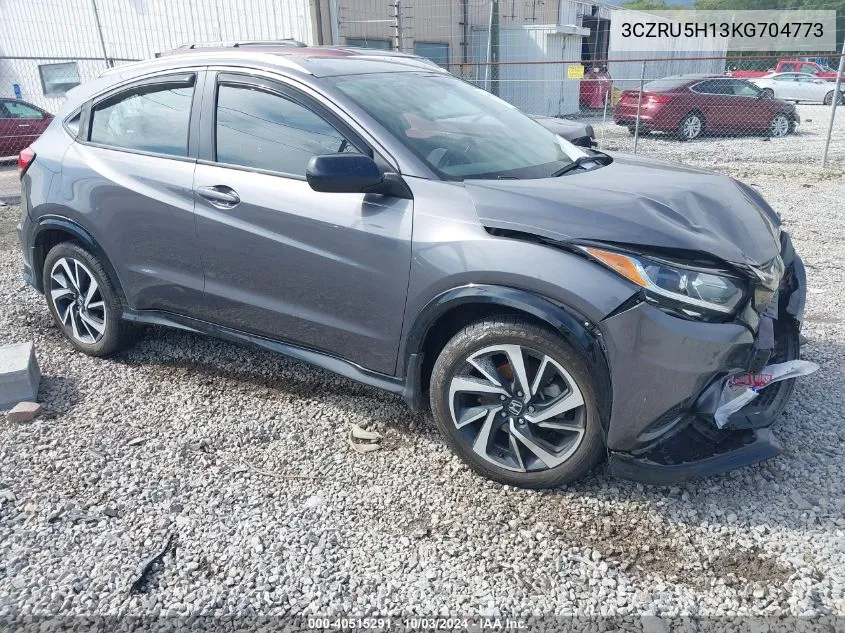 2019 Honda Hr-V Sport VIN: 3CZRU5H13KG704773 Lot: 40515291