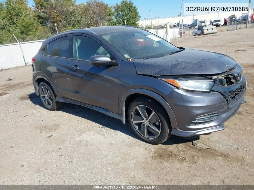 2019 Honda Hr-V Touring VIN: 3CZRU6H97KM710685 Lot: 40621916