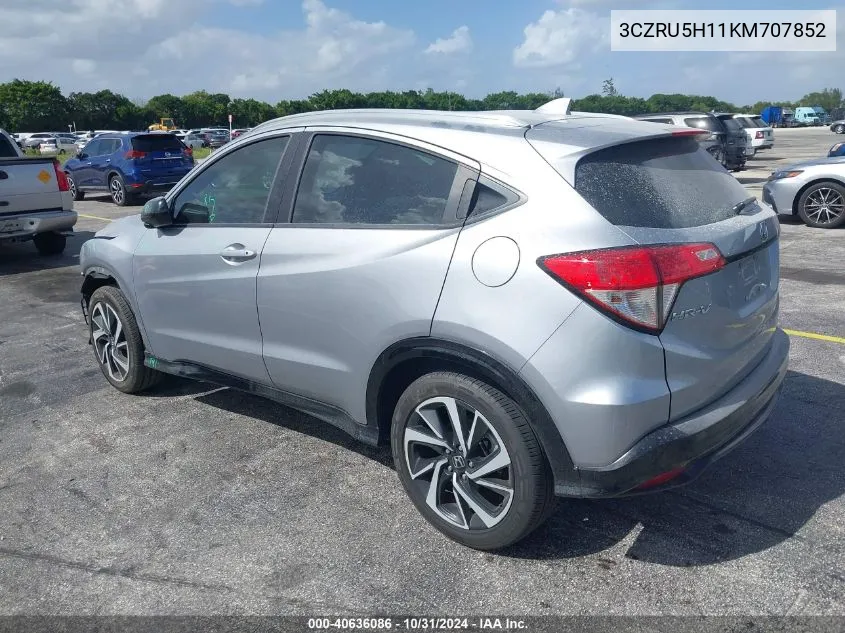 2019 Honda Hr-V Sport VIN: 3CZRU5H11KM707852 Lot: 40636086