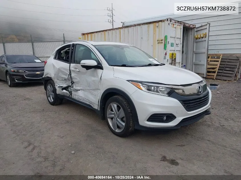 2019 Honda Hr-V Ex VIN: 3CZRU6H57KM738872 Lot: 40694164