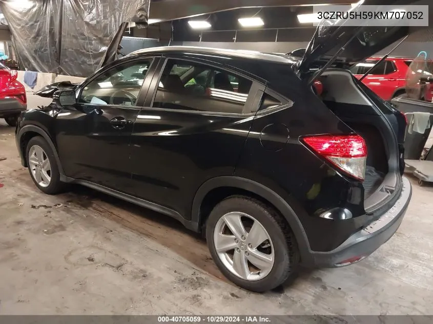 2019 Honda Hr-V Ex VIN: 3CZRU5H59KM707052 Lot: 40705059