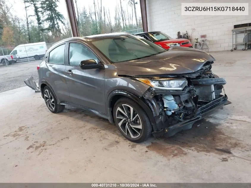 2019 Honda Hr-V Sport VIN: 3CZRU6H15KG718440 Lot: 40731210