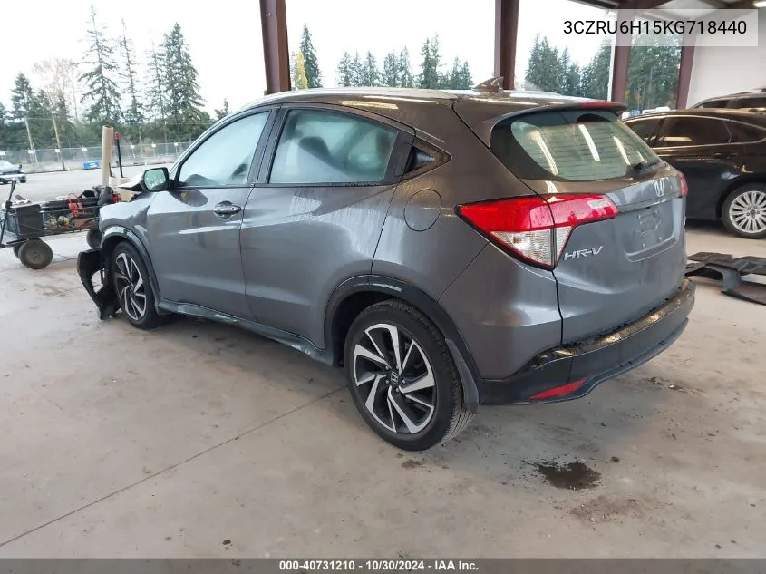 2019 Honda Hr-V Sport VIN: 3CZRU6H15KG718440 Lot: 40731210