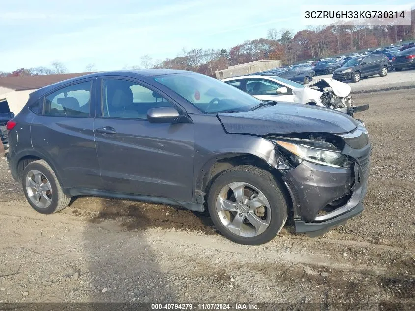 3CZRU6H33KG730314 2019 Honda Hr-V Lx