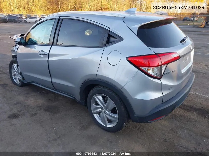 2019 Honda Hr-V Ex VIN: 3CZRU6H55KM731029 Lot: 40799353