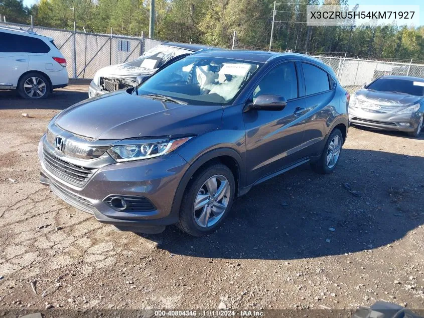 2019 Honda Hr-V Ex VIN: X3CZRU5H54KM71927 Lot: 40804346