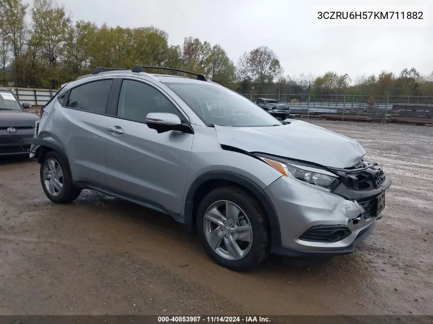 2019 Honda Hr-V Ex VIN: 3CZRU6H57KM711882 Lot: 40853987