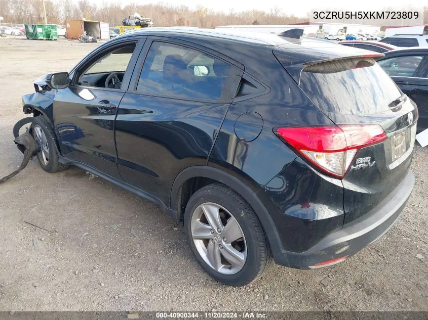 2019 Honda Hr-V Ex VIN: 3CZRU5H5XKM723809 Lot: 40900344