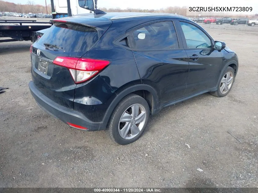 2019 Honda Hr-V Ex VIN: 3CZRU5H5XKM723809 Lot: 40900344