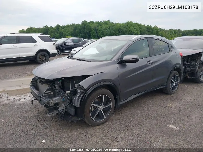 3CZRU6H29LM108178 2020 Honda Hr-V