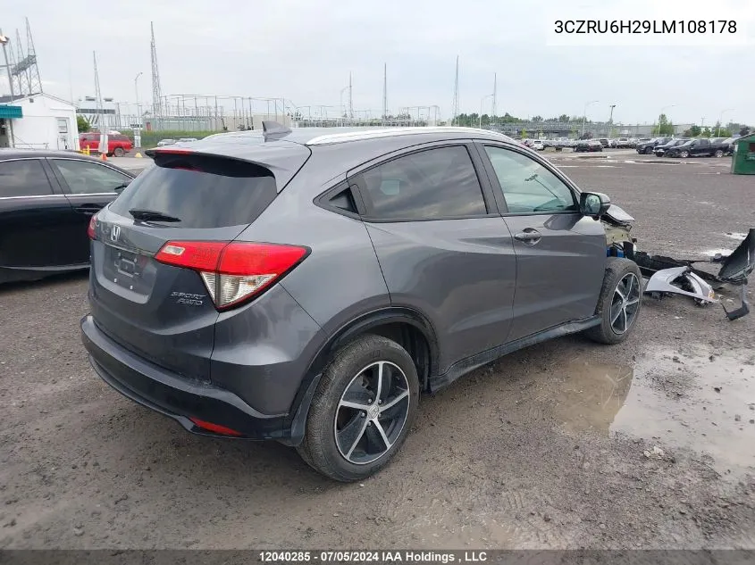 3CZRU6H29LM108178 2020 Honda Hr-V