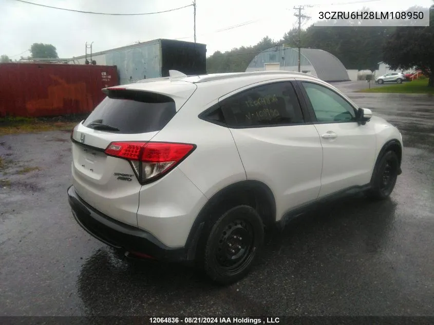 3CZRU6H28LM108950 2020 Honda Hr-V Sport