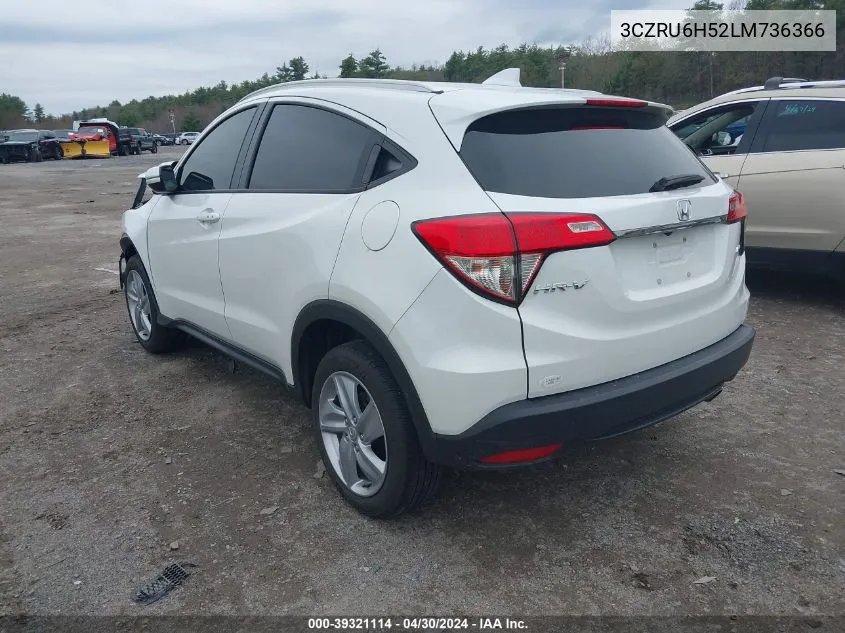 3CZRU6H52LM736366 2020 Honda Hr-V Awd Ex