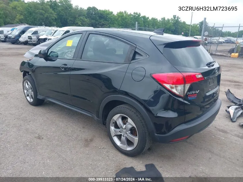 2020 Honda Hr-V Awd Lx VIN: 3CZRU6H32LM723695 Lot: 39933323