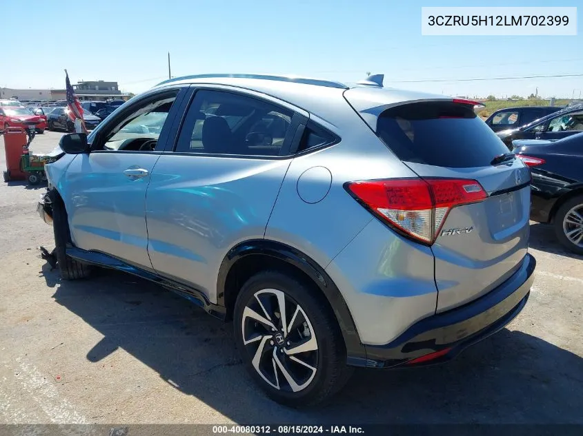 2020 Honda Hr-V 2Wd Sport VIN: 3CZRU5H12LM702399 Lot: 40080312