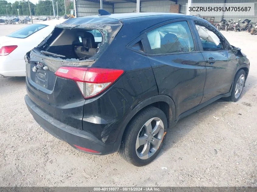 3CZRU5H39LM705687 2020 Honda Hr-V 2Wd Lx