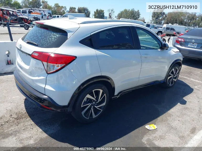 2020 Honda Hr-V Sport VIN: 3CZRU5H12LM710910 Lot: 40275063