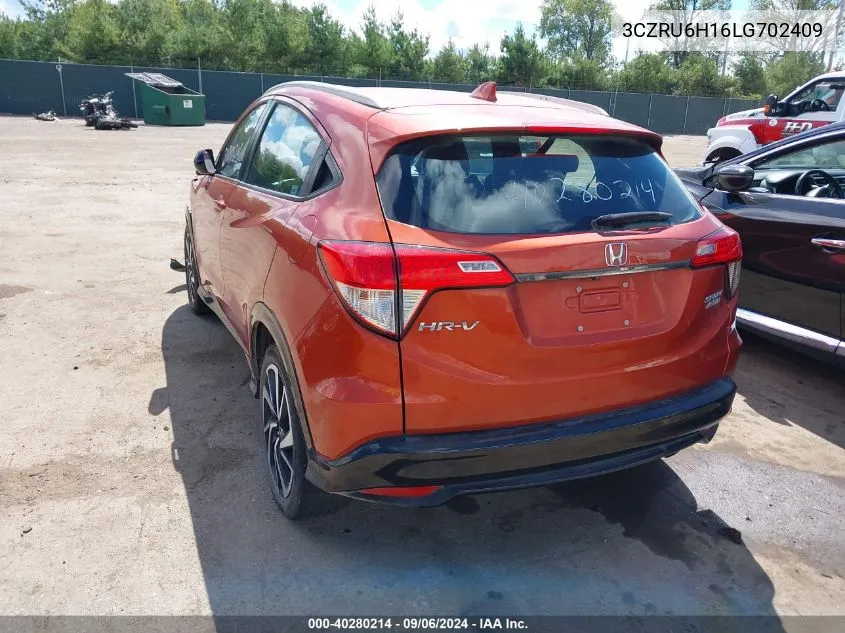 3CZRU6H16LG702409 2020 Honda Hr-V Awd Sport