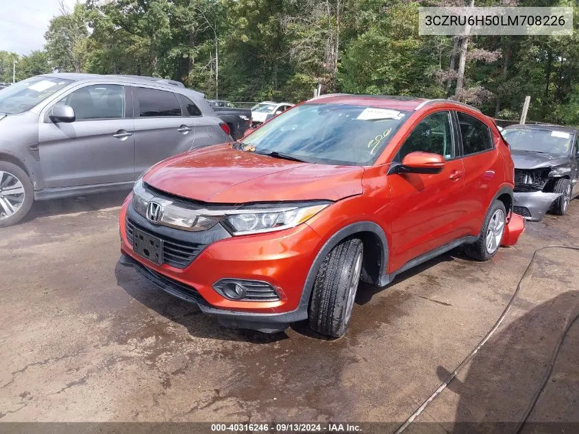 2020 Honda Hr-V Awd Ex VIN: 3CZRU6H50LM708226 Lot: 40316246