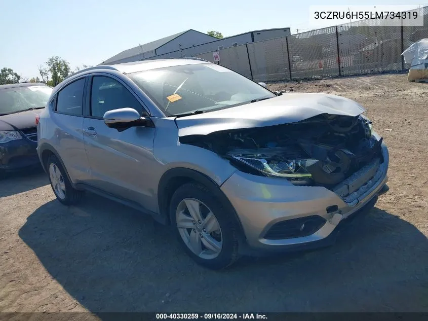 3CZRU6H55LM734319 2020 Honda Hr-V Awd Ex