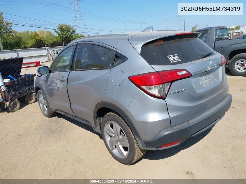 3CZRU6H55LM734319 2020 Honda Hr-V Awd Ex