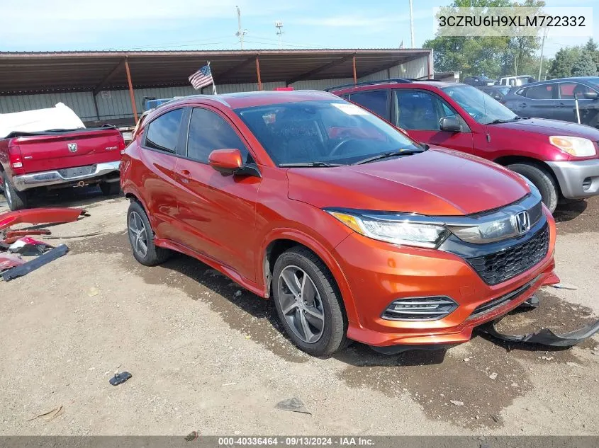 2020 Honda Hr-V Awd Touring VIN: 3CZRU6H9XLM722332 Lot: 40336464