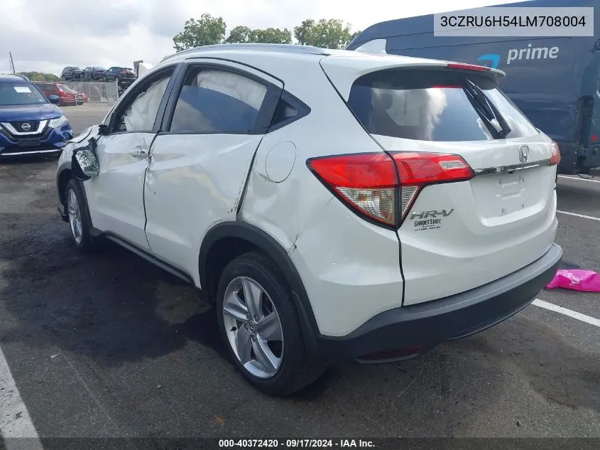 2020 Honda Hr-V Awd Ex VIN: 3CZRU6H54LM708004 Lot: 40372420