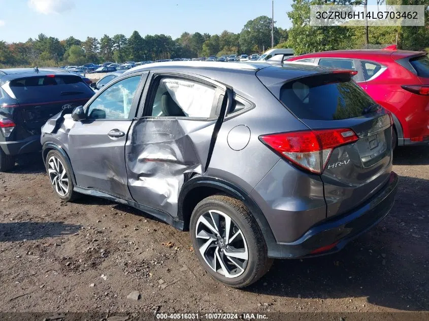 2020 Honda Hr-V Awd Sport VIN: 3CZRU6H14LG703462 Lot: 40516031