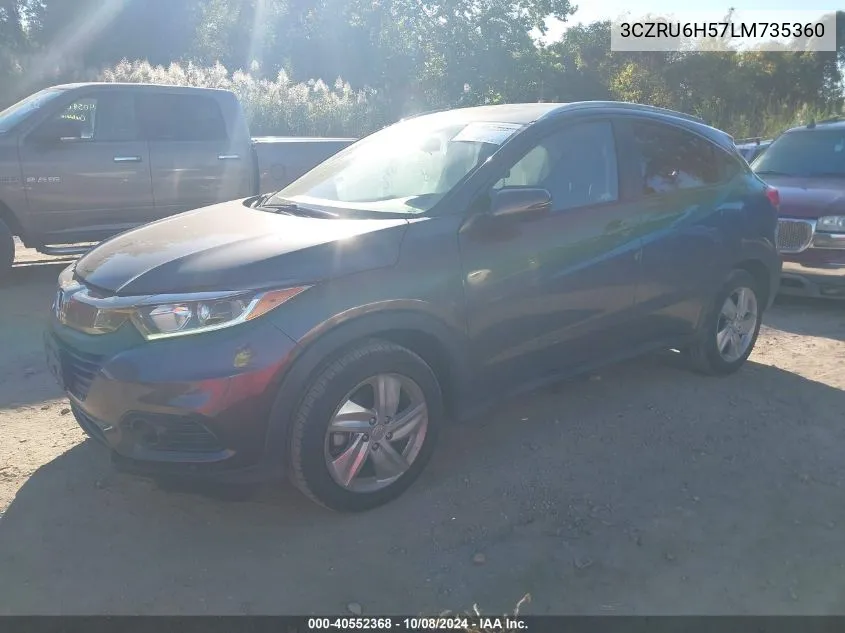 2020 Honda Hr-V Awd Ex VIN: 3CZRU6H57LM735360 Lot: 40552368