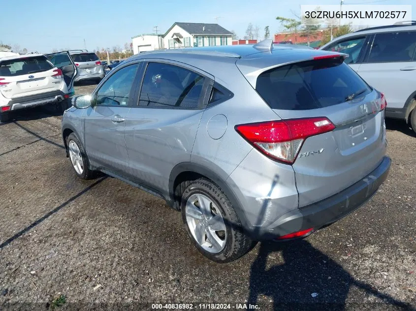 2020 Honda Hr-V Awd Ex VIN: 3CZRU6H5XLM702577 Lot: 40836982