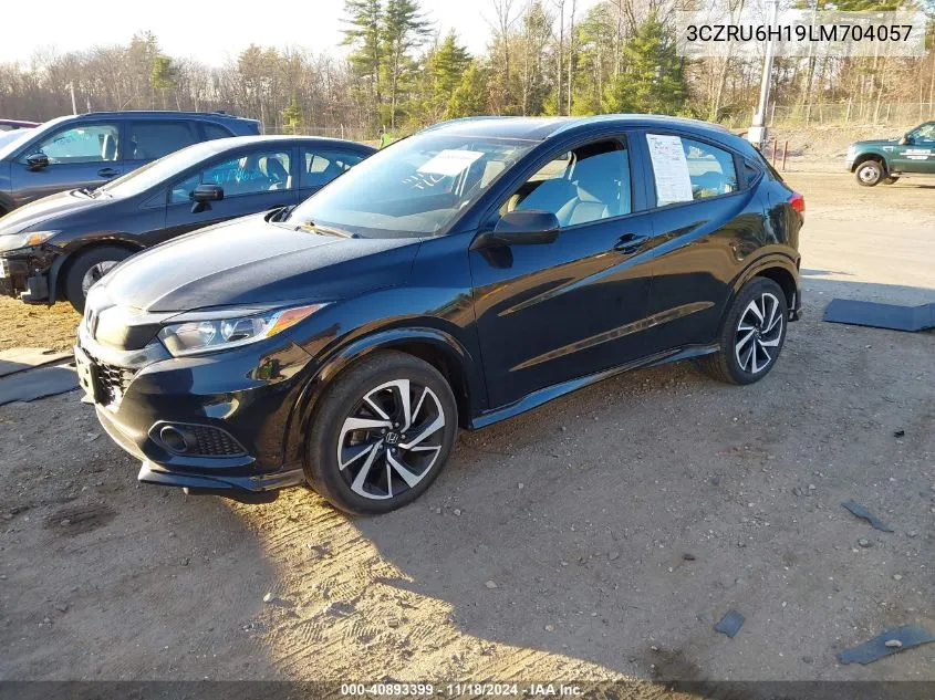 2020 Honda Hr-V Awd Sport VIN: 3CZRU6H19LM704057 Lot: 40893399