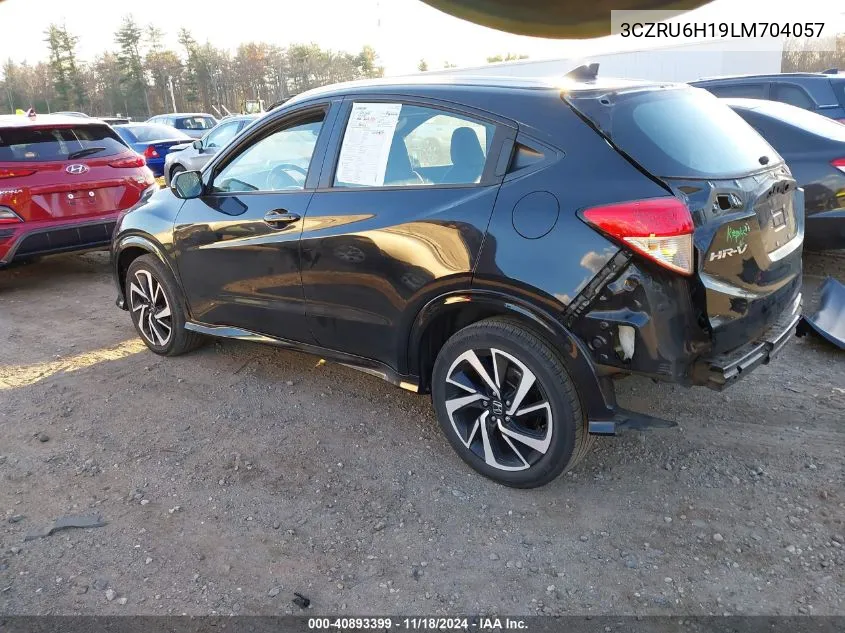 2020 Honda Hr-V Awd Sport VIN: 3CZRU6H19LM704057 Lot: 40893399