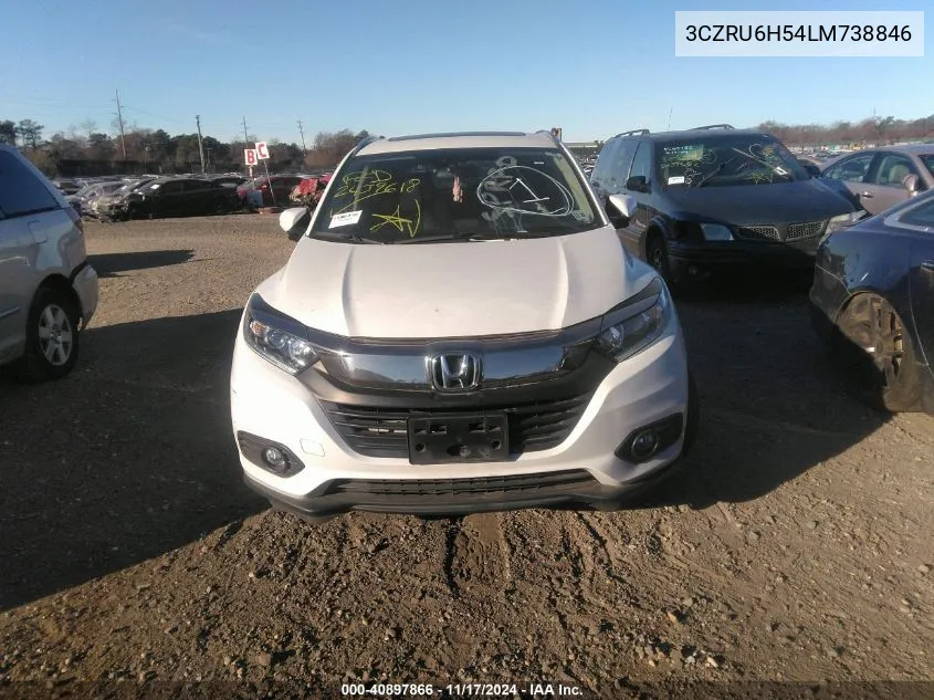 2020 Honda Hr-V Awd Ex VIN: 3CZRU6H54LM738846 Lot: 40897866