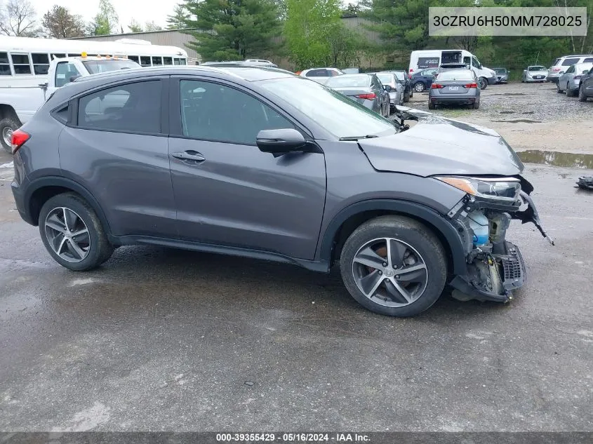 2021 Honda Hr-V Awd Ex VIN: 3CZRU6H50MM728025 Lot: 39355429